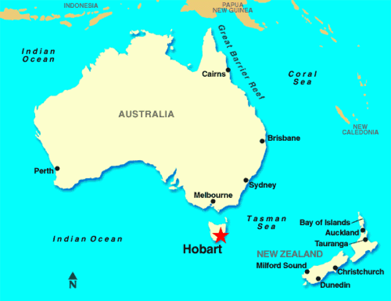 Image for Hobart, Tasmania, Australia