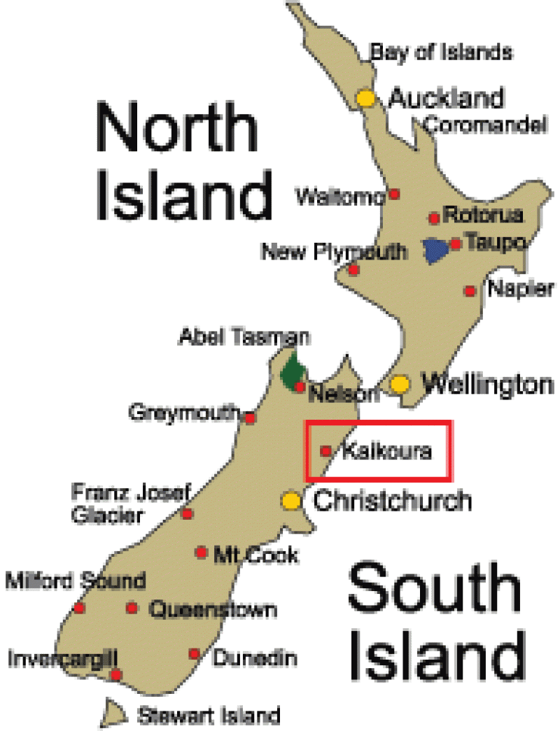 Image for Kaikoura, Noua Zeelanda